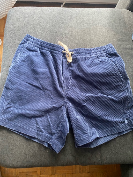 Ralph Lauren Other - Ralph Lauren Navy Corduroy Drawstring Shorts nwt one tag missing tho